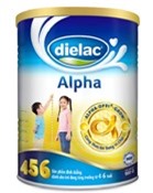 Sữa bột Dielac Alpha 456 - hộp 900g (dành cho trẻ từ 3 tuổi trở lên)