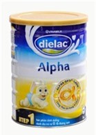 Sữa bột Dielac Alpha Step 1 - hộp 400g (dành cho trẻ từ 0 - 6 tháng)