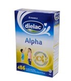 Sữa bột Dielac Alpha 456 - hộp 400g (hộp giấy dành cho trẻ từ 3 tuổi trở lên)