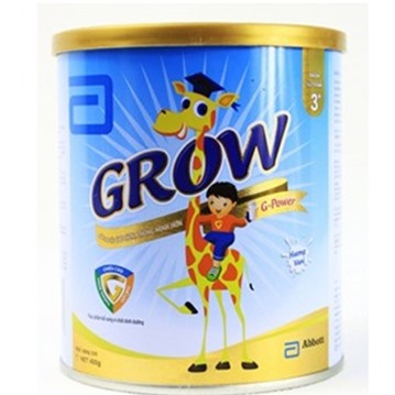Sữa bột Abbott Grow 3+ G-Power cho trẻ từ 3 - 6 tuổi 400g (Mã SP: 030206)