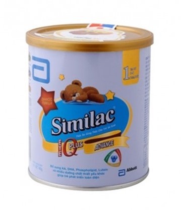 Sữa bột Abbott Similac IQ Plus 1 - hộp 400g (dành cho trẻ từ 0 - 6 tháng tuổi)