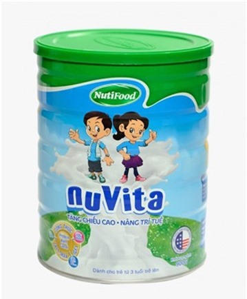 Sữa bột Nutifood Nuvita - hộp 900g (dành cho trẻ từ 3 tuổi trở lên)