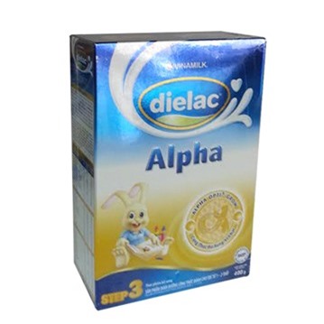 Sữa bột Dielac Alpha 123 hộp giây 400g