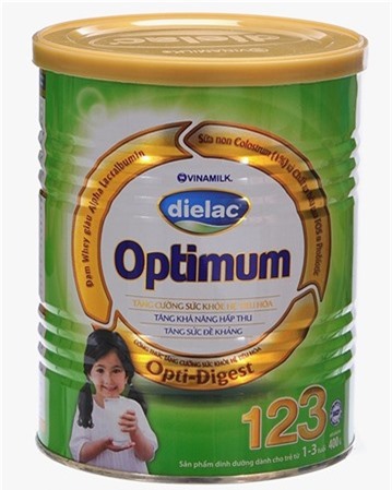 Sữa bột Dielac Optimum Step 3 - hộp 400g (dành cho trẻ từ 1 - 3 tuổi)