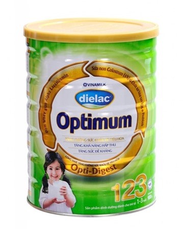 Sữa bột Dielac Optimum 123 - hộp 400g (dành cho trẻ từ 1 - 3 tuổi)