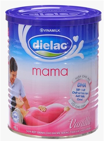 Sữa bột Dielac Mama - hộp 900g (hộp thiếc dành cho bà mẹ mang thai và cho con bú)