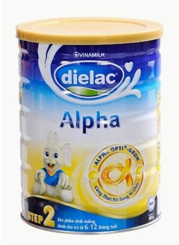 Sữa bột Dielac Alpha Step 2 - hộp 400g (hộp thiếc dành cho trẻ từ 6 - 12 tháng)