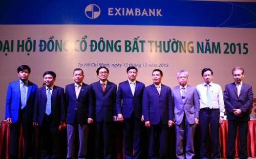Ngân hàng Thương mại Cổ phần Xuất nhập khẩu Việt Nam (Eximbank, mã EIB-HOSE) vừa công bố nghị quyết Hội đồng Quản trị về nhân sự giữ chức danh Tổng giám đốc.
