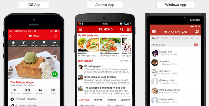 Foody App là một app địa điểm ăn uống, du lịch do website foody.vn cho ra mắt vào đầu năm 2013.