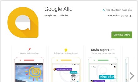 Ứng dụng Google Allo thông minh như thế nào?