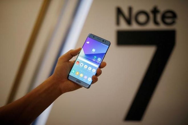 Samsung quyết định dừng sản xuất điện thoại Galaxy Note 7.