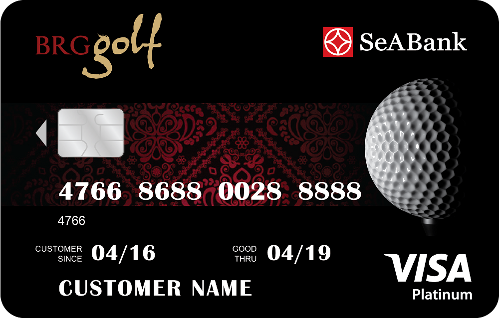 Thẻ SeAGolf Platinum là thẻ tín dụng quốc tế Visa hạng Platinum có chức năng vừa là thẻ tín dụng, vừa là thẻ ưu đãi chơi gôn.