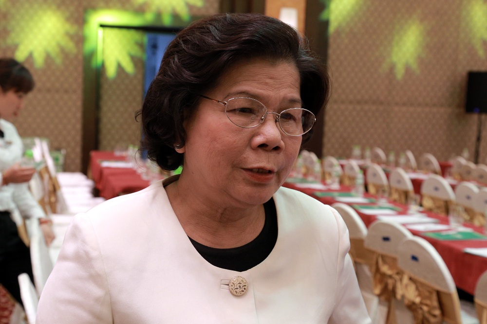 bà Vũ Kim Hạnh, Chủ tịch Chủ nhiệm Câu lạc bộ Hàng Việt Nam