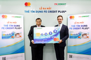 Công ty Tài chính TNHH MTV Ngân hàng Việt Nam Thịnh Vượng (Thương hiệu FE CREDIT) đã chính thức ra mắt Thẻ tín dụng FE CREDIT PLUS+ MasterCard.