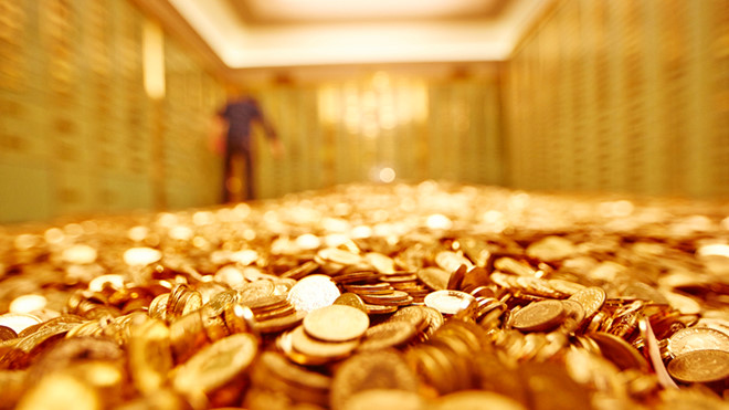 Phiên sáng đầu tuần: Giá vàng tiếp tục giảm, tỷ giá USD đứng yên
