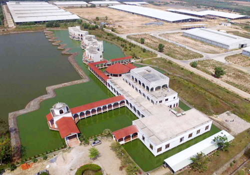 Trang trại bò sữa Vinamilk với diện tích gần 700ha ở Tây Ninh.