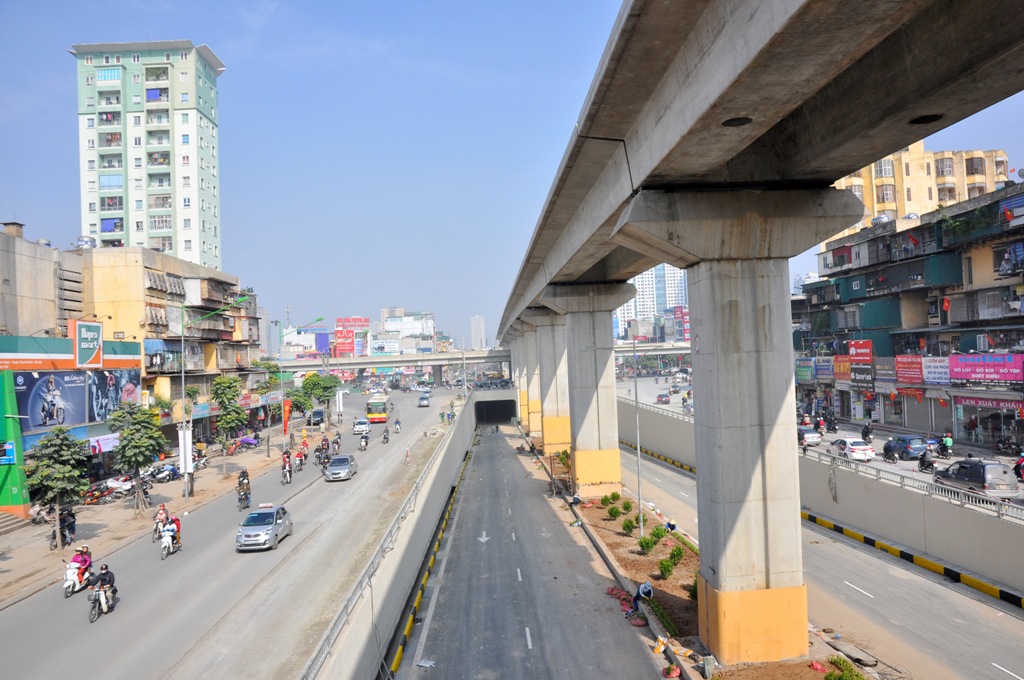 3. Tổng mức đầu tư cho hầm chui nút giao Thanh Xuân là hơn 551 tỷ đồng. Đây là số tiền từ nguồn vốn dư của dự án xây dựng đường vành đai 3 Hà Nội.
