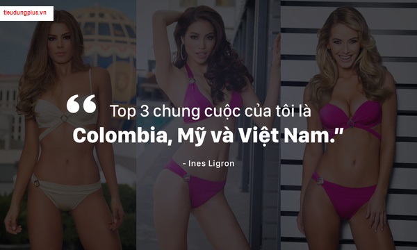 Top 3 chung cuộc của tôi là Colombia, Mỹ và Việt Nam.
