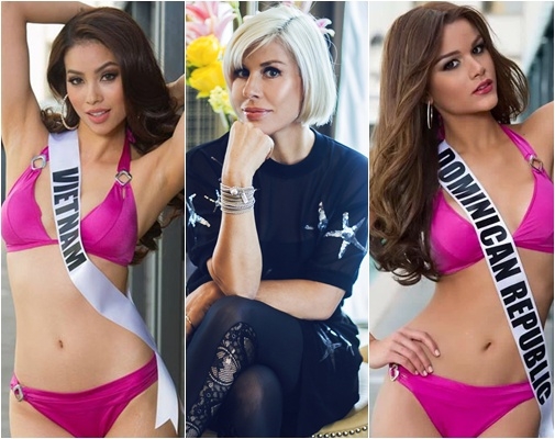 Chuyên gia nhan sắc quốc tế đồng thời là Giám đốc Công ty quản lý người mẫu IMG Models thuộc đơn vị tổ chức Miss Universe 2015 – bà Ines Ligron từng dự đoán Phạm Hương và Clarissa Molina sẽ lọt vào top 5.