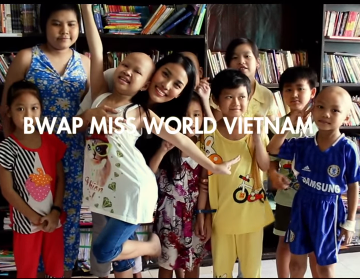 Fan quốc tế xúc động với clip dự án từ thiện của Lan Khuê