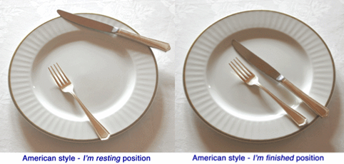 Cách sử dụng dao và nĩa ăn món Tây đúng kiểu