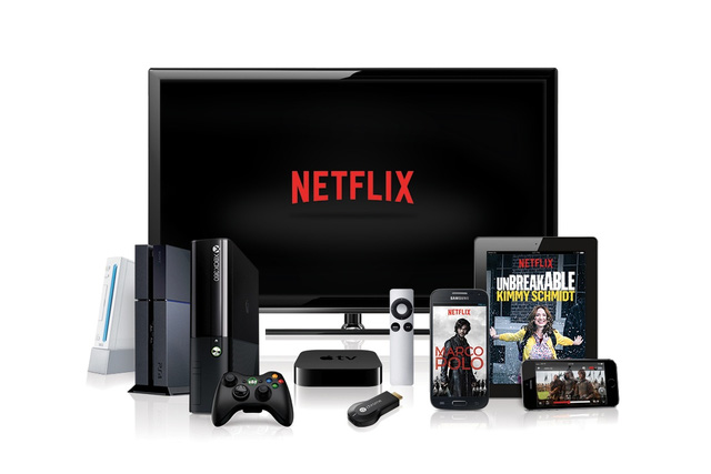 Người dùng có thể xem các chương trình của Netflix trên TV, máy tình bảng, điện thoại, máy tính