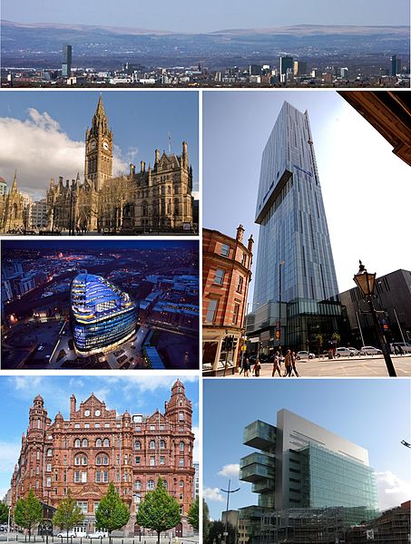 Manchester nổi tiếng trong lịch sử là thành phố công nghiệp hóa đầu tiên của thế giới 