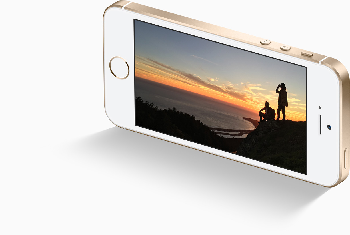 Iphone SE có camera 12-megapixel, bạn có thể chụp được những hình ảnh sắc nét, trong đó có độ phân giải của video HD 1080p.