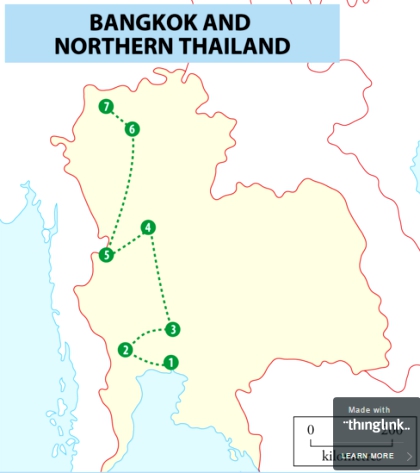 Cung đường phượt Bangkok và bắc Thái Lan