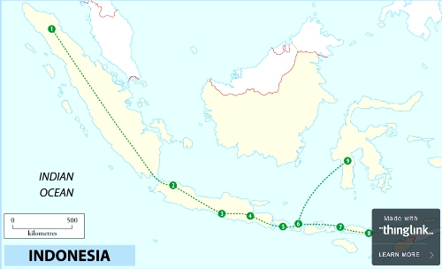 Cung đường phượt Indonesia