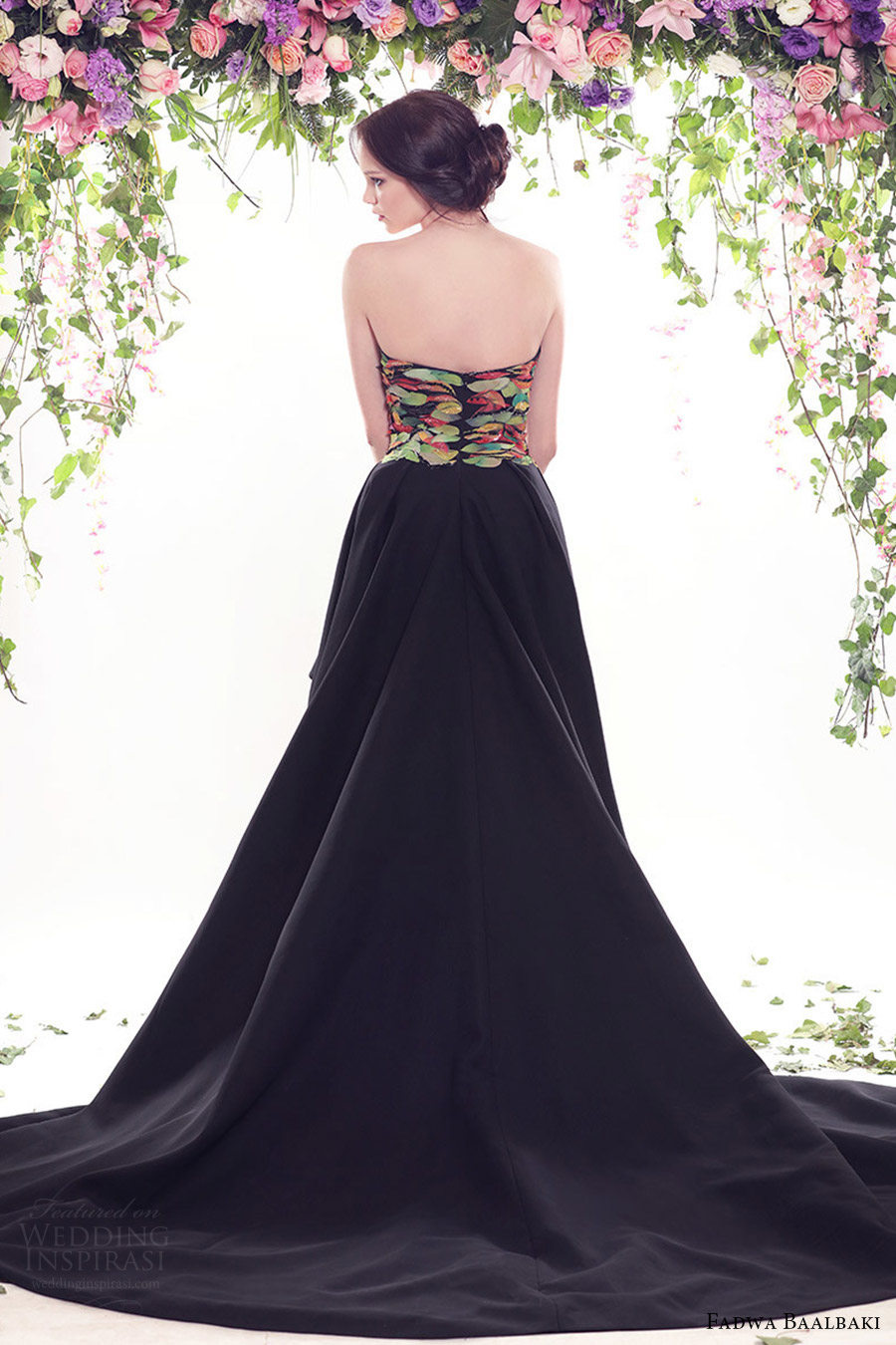 fadwa baalbaki spring 2016 couture strapless straight across mullet evening dress bv