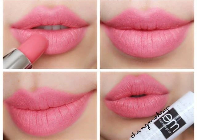 Em Creamy Color Matte Lipstick in Nine To Five phù hợp với makeup tự nhiên