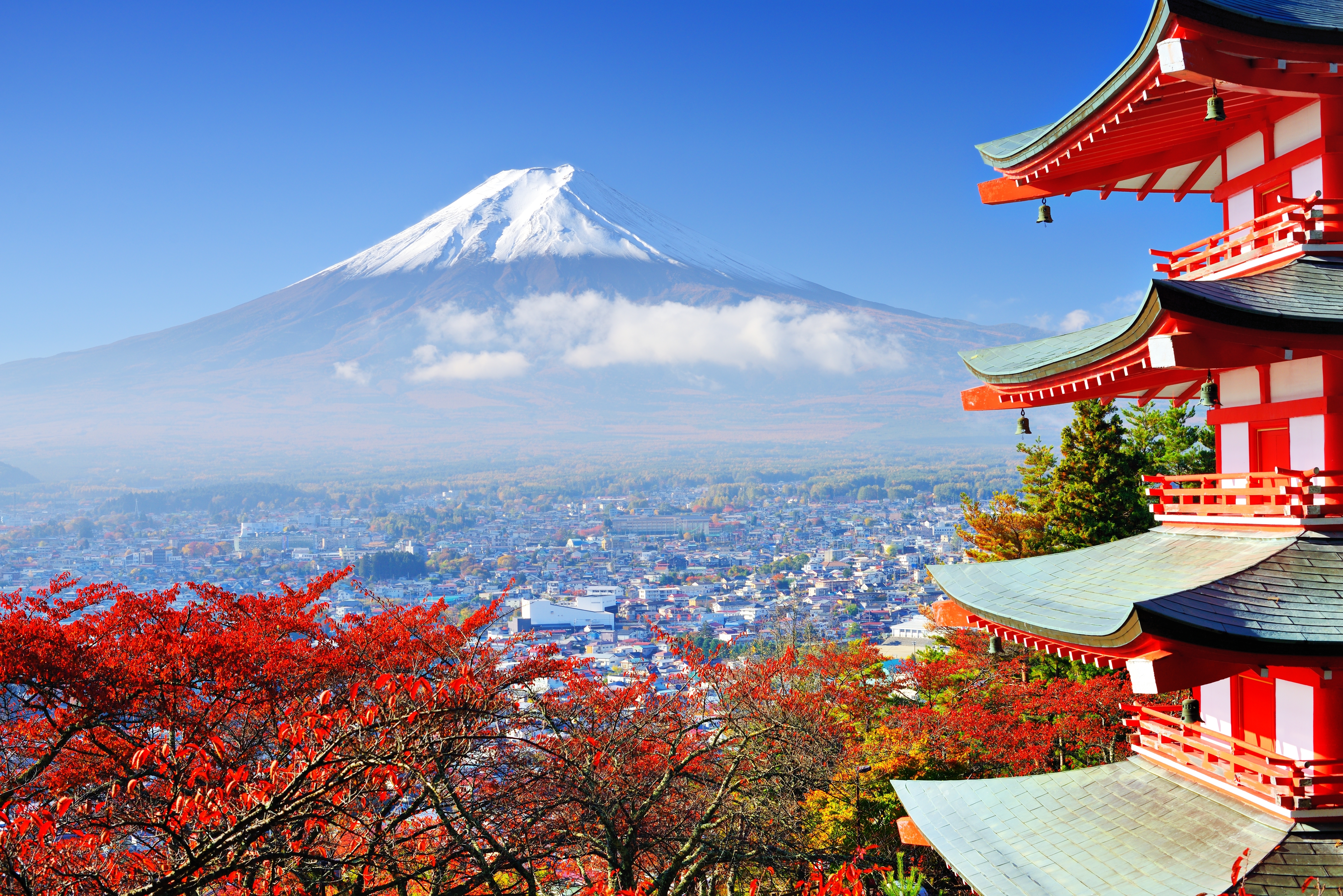 Nhật Bản là một xứ sở có phong cảnh được coi là một trong những nơi đẹp nhất thế giới