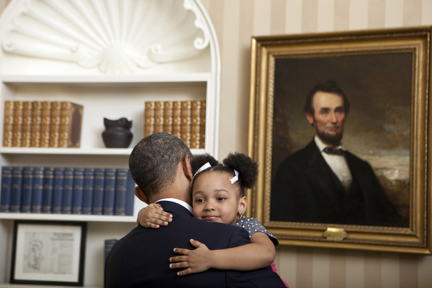 Đối với Tổng thống Obama mà nói, đây đều là những khoảnh khắc khiến ông cảm yên bình nhất. (Ảnh: White House)