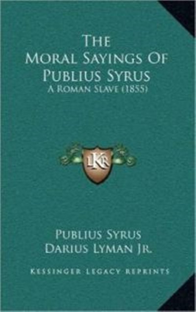 Châm ngôn đạo đức của Publius Syrus