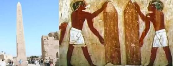 Những bức bích họa đá tại ba kim tự cổ đại Ai Cập cho thấy sự xuất hiện của người Khổng Lồ, các nhà nghiên cứu nghi nhờ rằng 3 kim tự tháp cổ đại lâu đời nhất lớn nhất Ai Cập là công trình của người khổng lồ