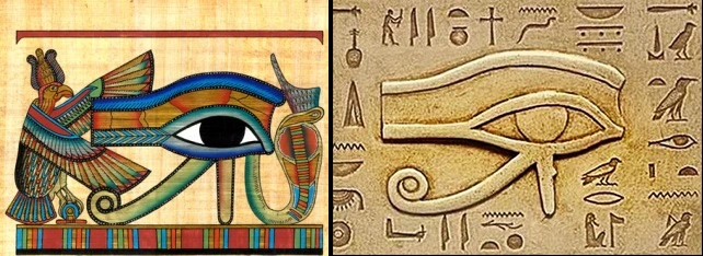 Biểu tượng con mắt của thần Horus.