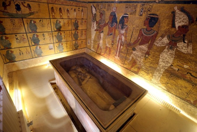 Lăng mộ của Pharaoh Tutankhamun.