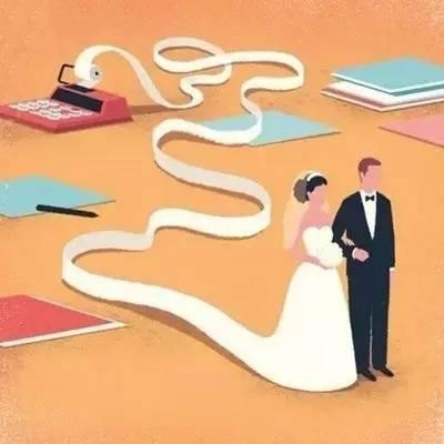 Đằng sau một đám cưới lãng mạn là một hóa đơn dài bất tận
