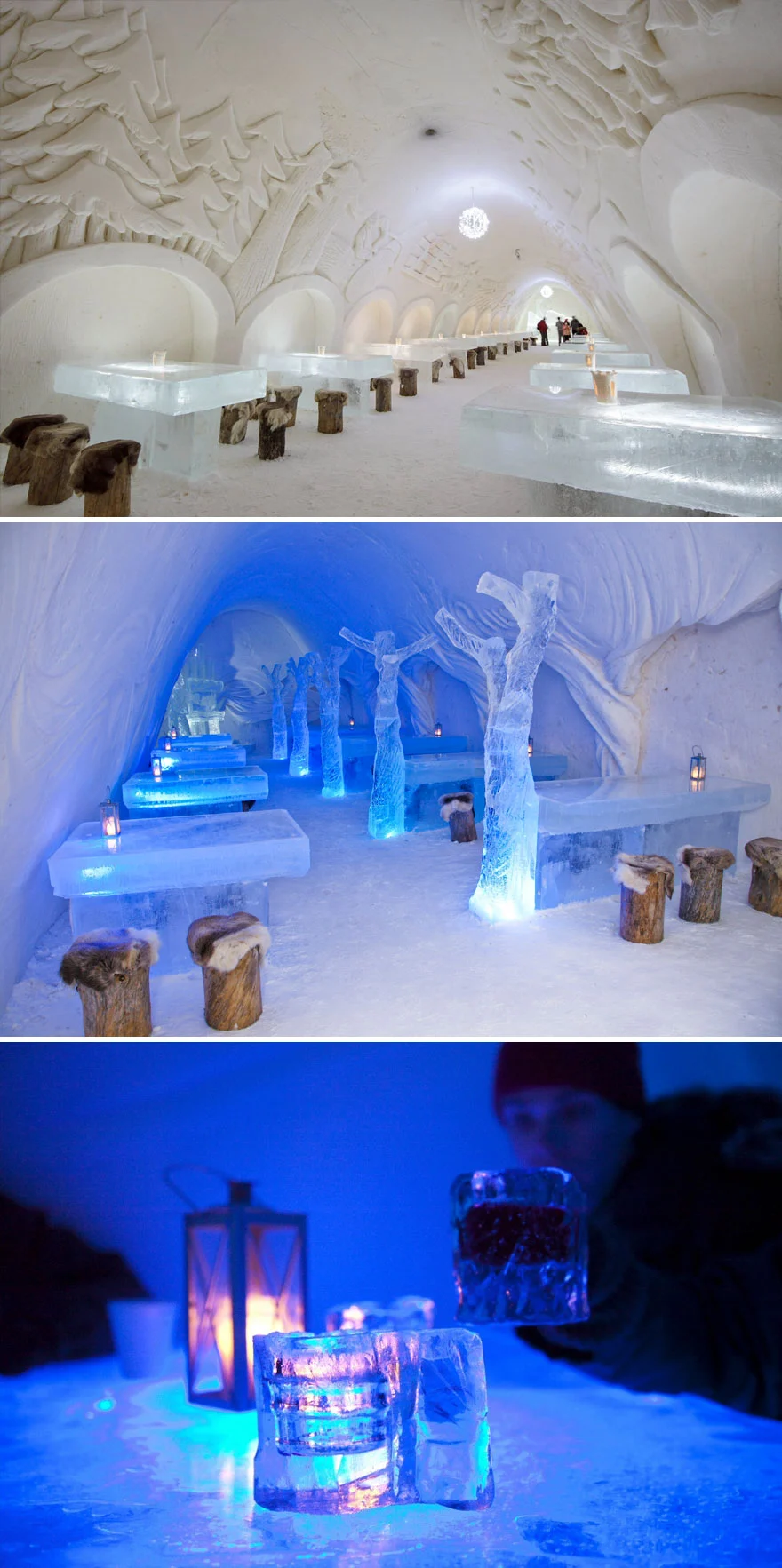 Nhà hàng Lâu đài tuyết Kemi ở Phần Lan