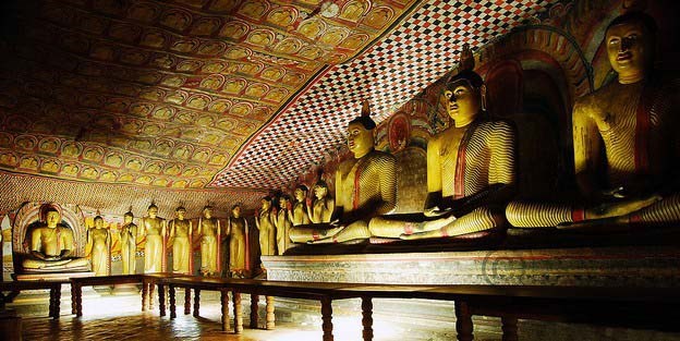 Đền Vàng Dambulla, Sri Lanka