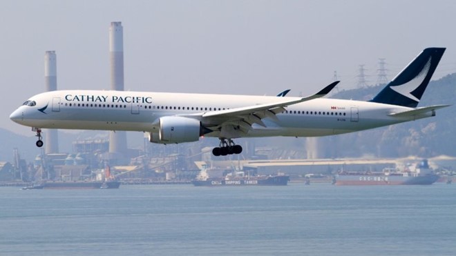 Cathay Pacific là hãng hàng không an toàn nhất thế giới năm nay. 