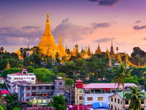 Yangon là trung tâm thương mại lớn nhất và quan trọng nhất của quốc gia Đông Nam Á