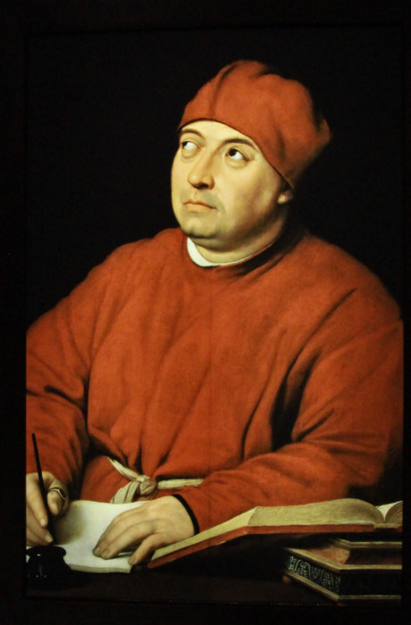 Một bức vẽ nổi tiếng của danh họa Raffaello mang tên 