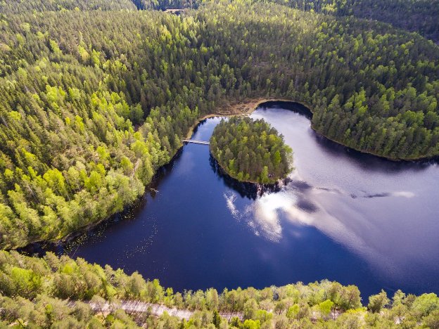 Nằm cách Helsinki chưa đầy một giờ đồng hồ là công viên quốc gia Nuuksio. Nuuksio có rất nhiều những đường mòn đi bộ và một hồ nước trong vắt thanh bình.