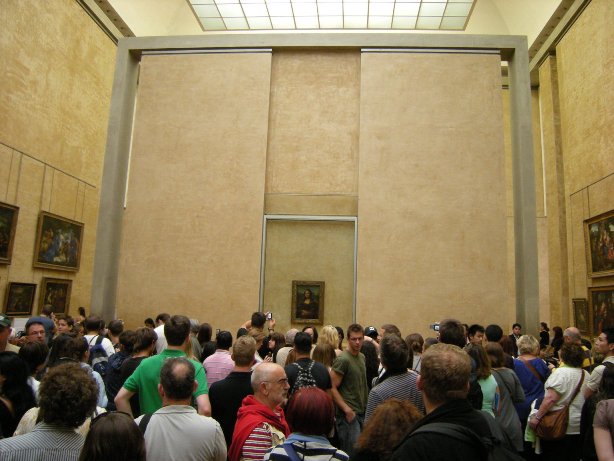 Tranh nàng Mona Lisa — Paris, Pháp