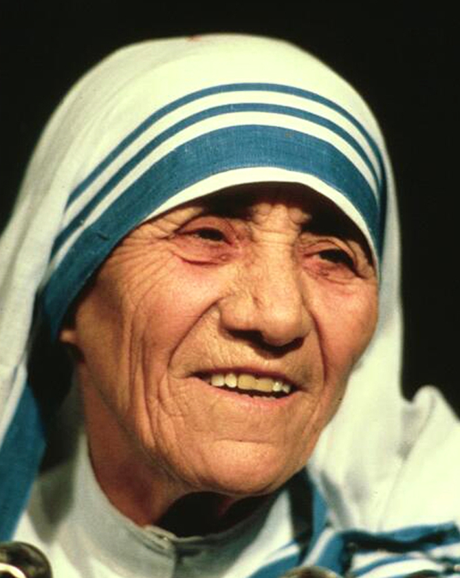 Mẹ Teresa đạt Nobel hòa bình năm 1979.
