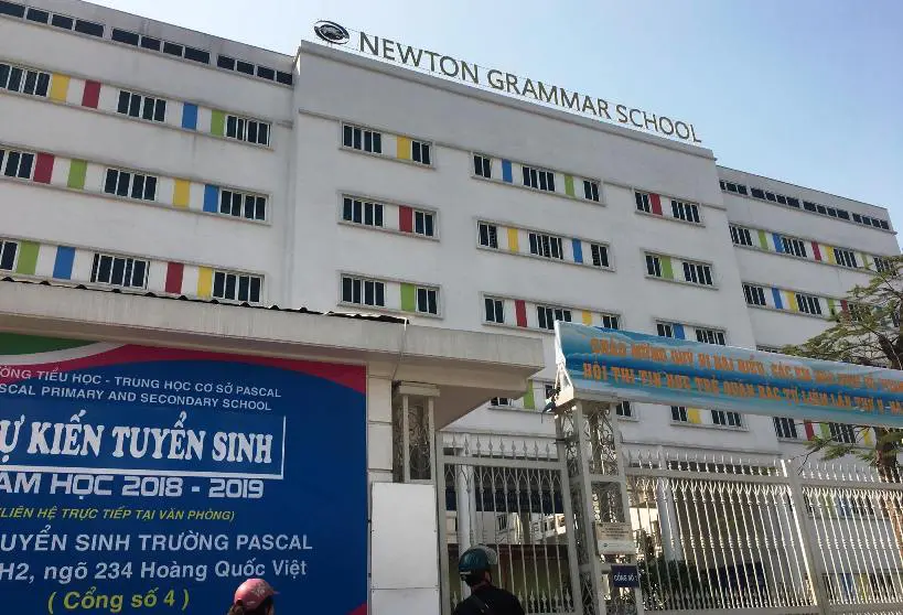 Các hoạt động ở trường Newton vẫn diễn ra bình thường sau khi các thông tin về việc liên kết với trường 