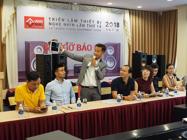 Họp báo ra mắt Triển lãm Thiết bị nghe nhìn Việt Nam lần thứ 14 - AV show 2018.