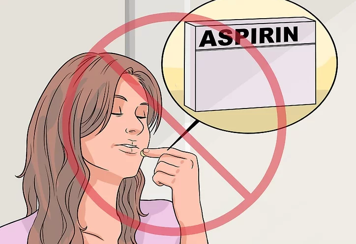 Không bao giờ cho người bệnh uống aspirin.p/Ảnh: Internet.